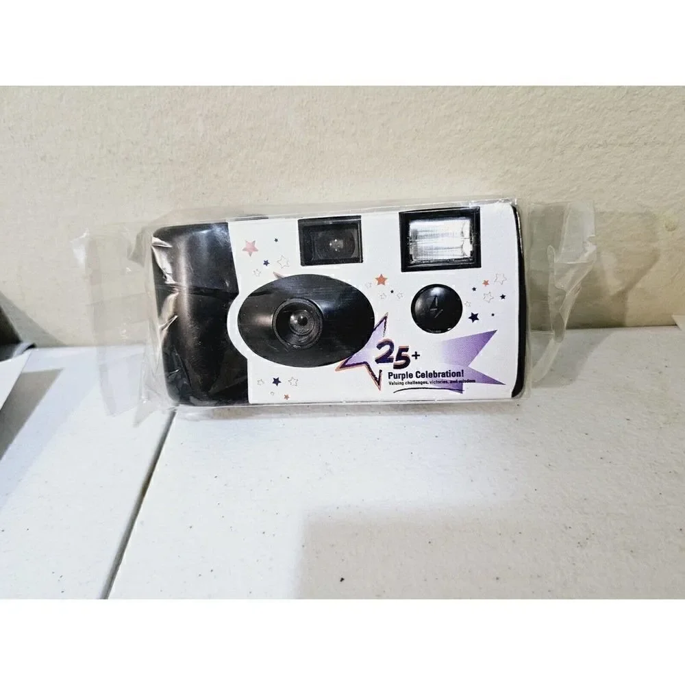 Single Use Custom Camera Collection Purple Celebration